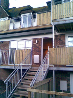 Devon Spirals, Straight Staircases